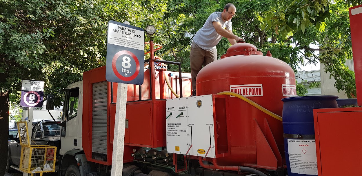 Matafuegos en Bahía Blanca