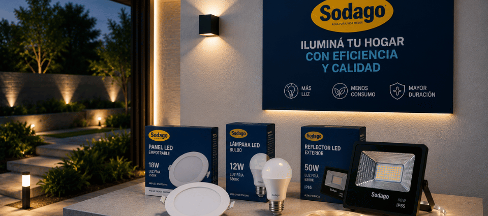 Luminaria LED SODAGO