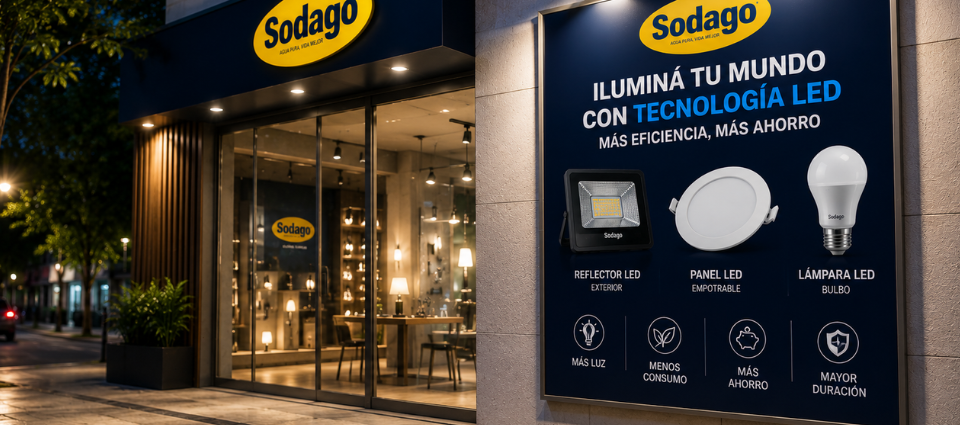 Luminaria LED SODAGO